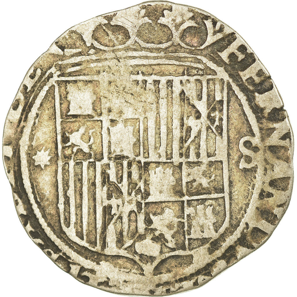 Coin, Spain, Real, Seville, VF(30-35), Silver