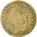France, Token, Statue de Louis XV à Bordeaux, 1743, VF(20-25), Brass