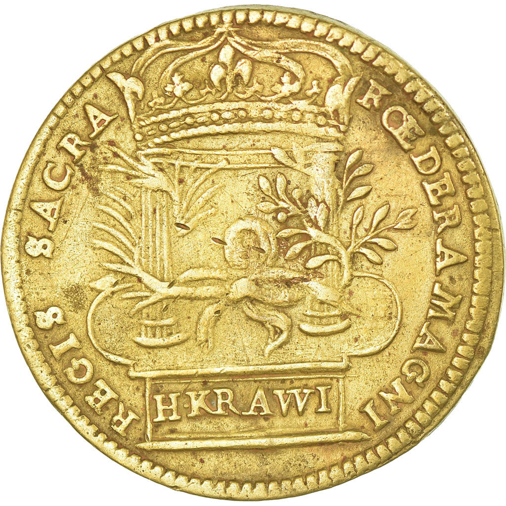 France, Token, Royal, Henry IV, EF(40-45), Brass