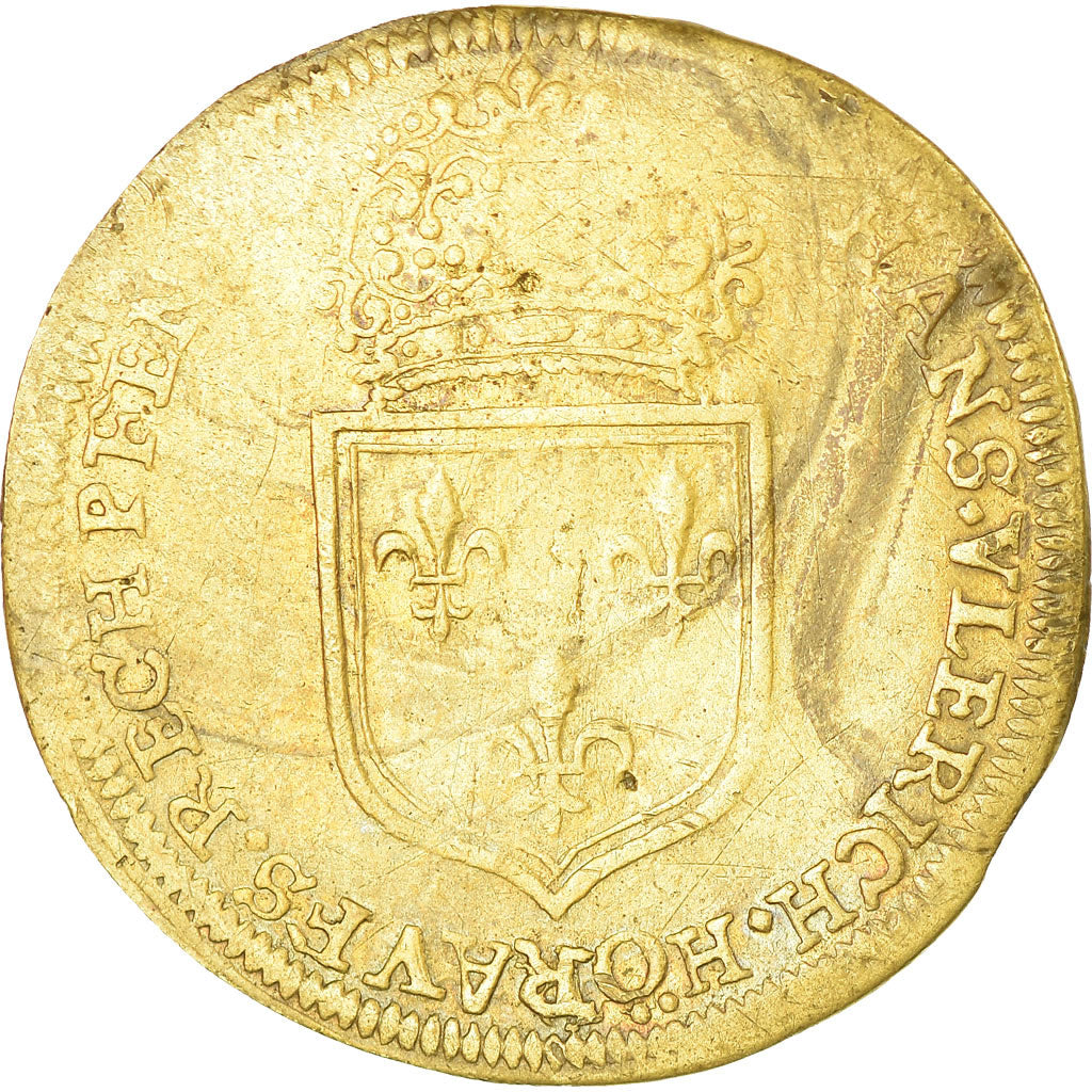 France, Token, Royal, Louis XIV, Nuremberg, VF(20-25), Brass