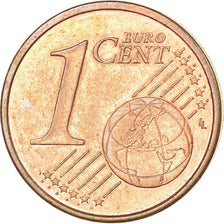 França, 1 Centime, Double Reverse Side, AU(55-58), Aço Cobreado