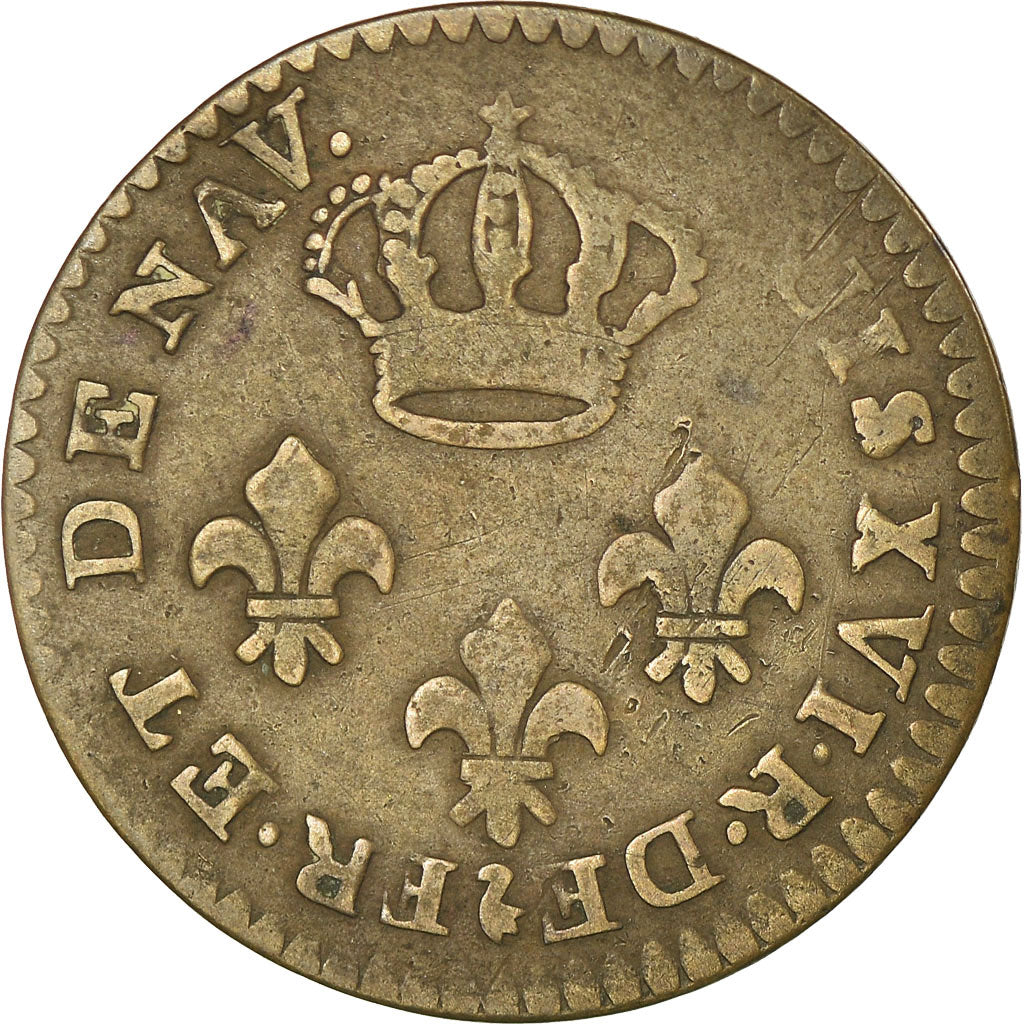 Monnaie, FRENCH GUIANA, 2 Sous, 1789, Paris, TB+, Billon, KM:1, Lecompte:20