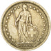 Coin, Switzerland, Franc, 1921, Bern, VF(30-35), Silver, KM:24