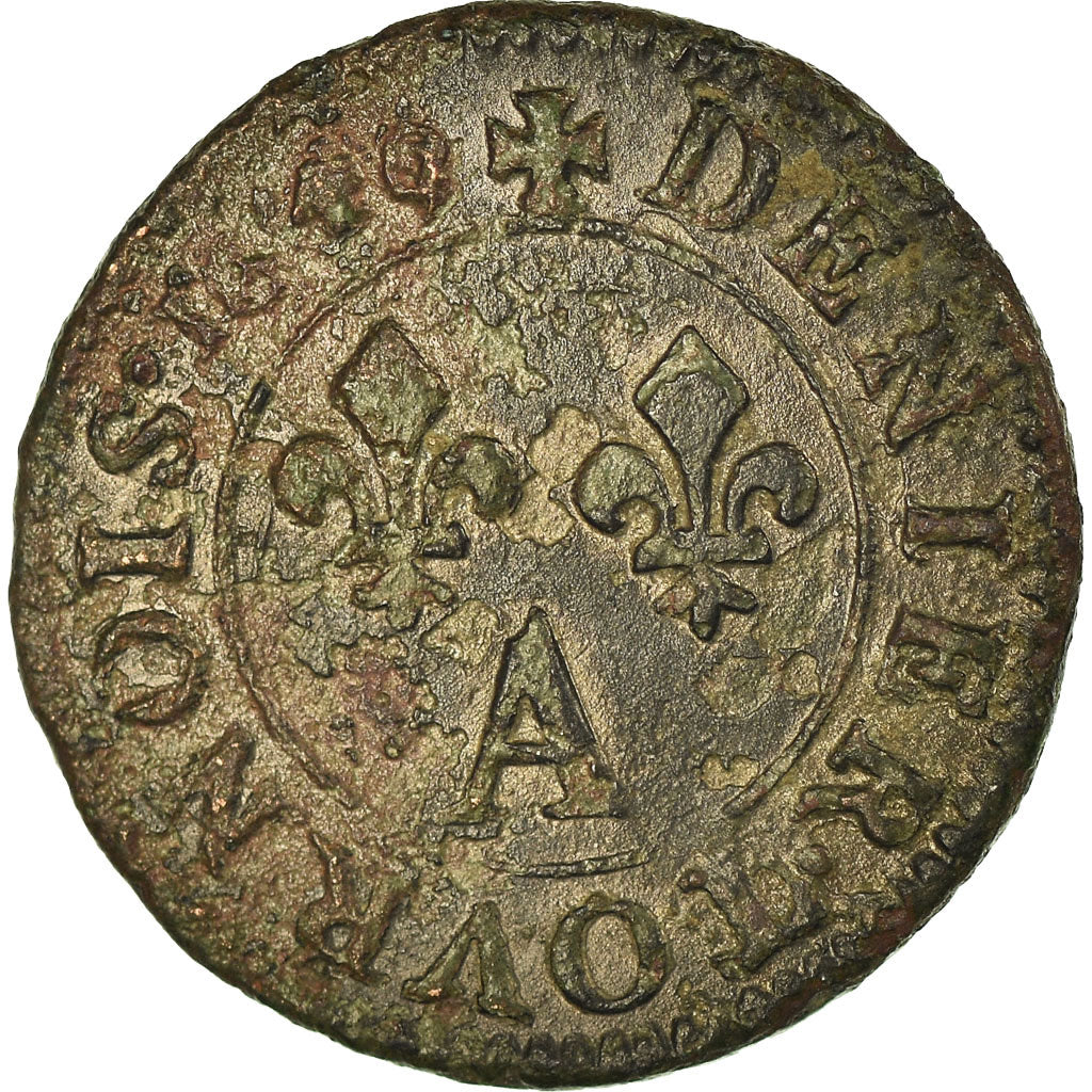Munten, Frankrijk, Louis XIV, Denier tournois de Navarre, Denier Tournois, 1649