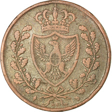 Moeda, ESTADOS ITALIANOS, SARDINIA, Carlo Felice, 5 Centesimi, 1826, Torino