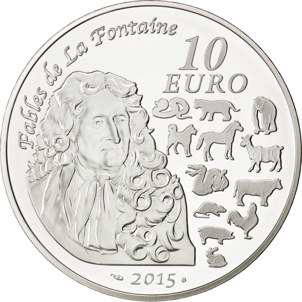 Coin, France, 10 Euro, 2015, MS(65-70), Silver
