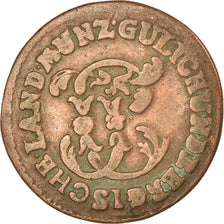 Coin, German States, JULICH-BERG, Karl Theodor, 1/4 Stüber, 1786, VF(20-25)