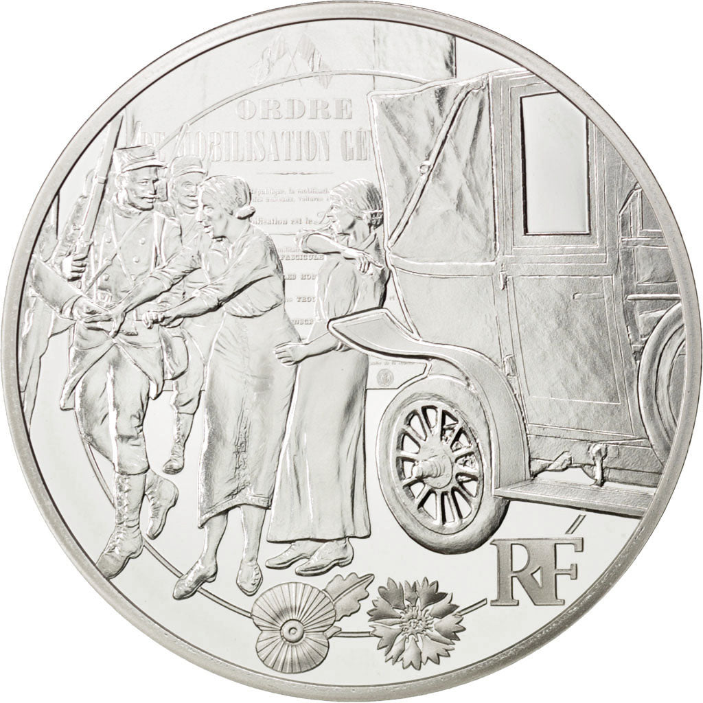 Coin, France, 10 Euro, 2014, MS(65-70), Silver