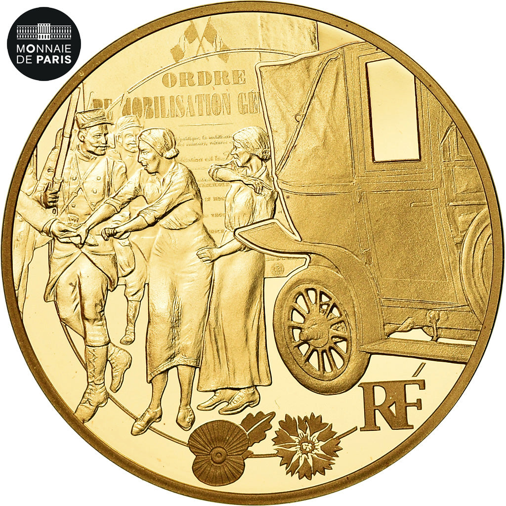 Coin, France, 50 Euro, 2014, MS(65-70), Gold
