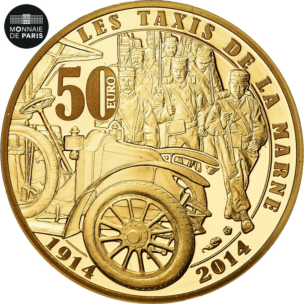 Coin, France, 50 Euro, 2014, MS(65-70), Gold