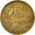 Moneta, Francja, Guiraud, 50 Francs, 1954, Beaumont - Le Roger, EF(40-45)