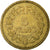 Coin, France, Lavrillier, 5 Francs, 1945, Castelsarrasin, EF(40-45)