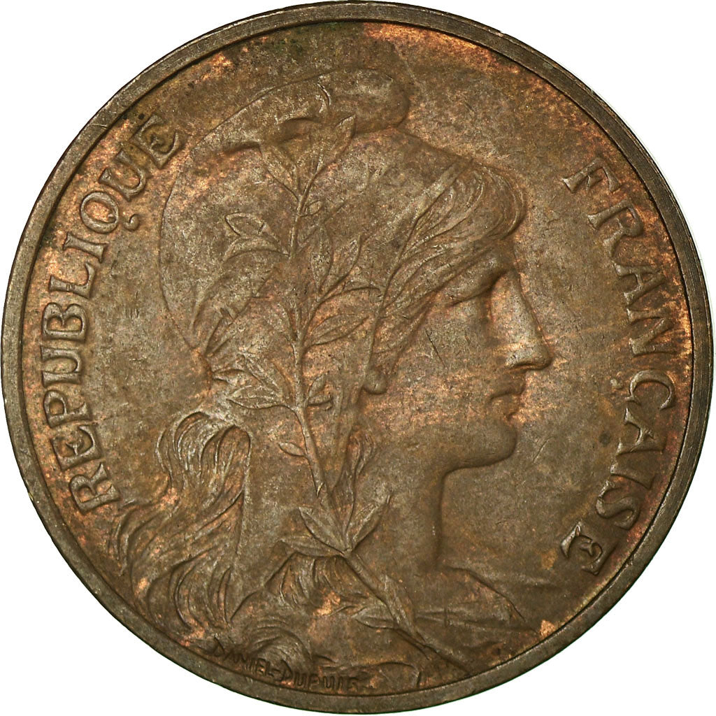 Coin, France, Dupuis, 5 Centimes, 1902, Paris, AU(55-58), Bronze, KM:842