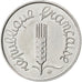 FRANCE, Épi, Centime, 1963, Paris, KM #928, EF(40-45), Stainless Steel, 15, ...