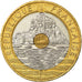 Coin, France, Mont Saint Michel, 20 Francs, 1999, Paris, MS(63), Tri-Metallic