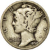 Monnaie, États-Unis, Mercury Dime, Dime, 1930, U.S. Mint, Philadelphie, TB