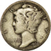 Coin, United States, Mercury Dime, Dime, 1936, U.S. Mint, Philadelphia