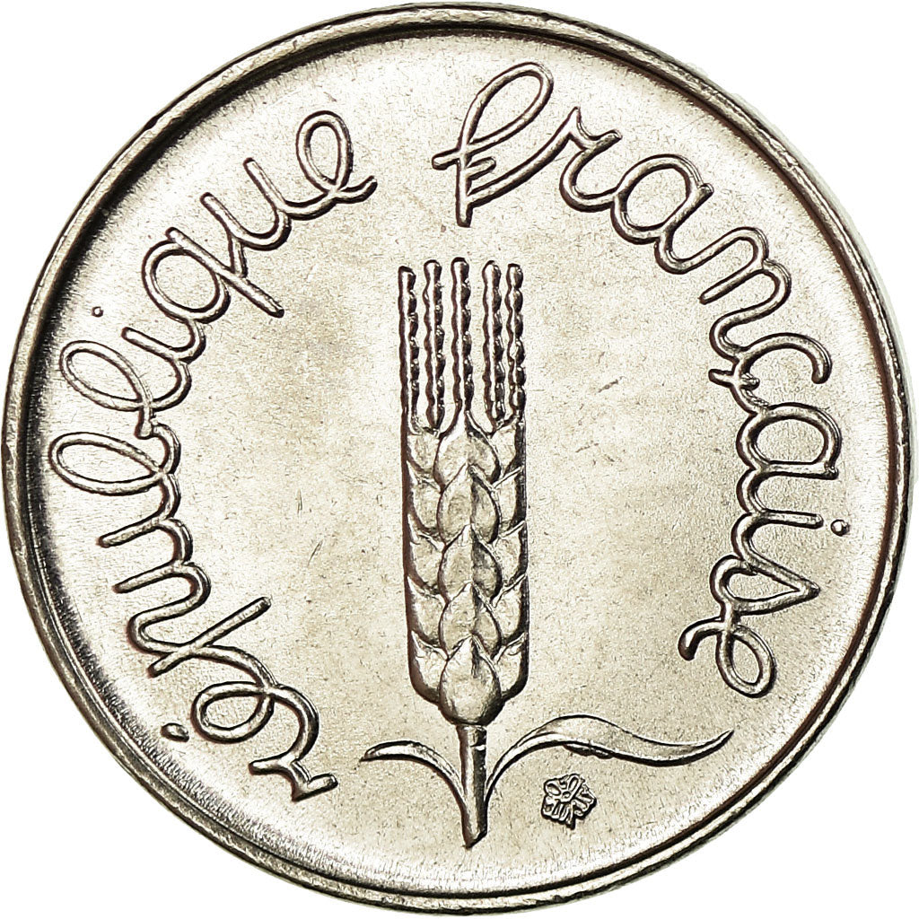 Münze, Frankreich, Épi, Centime, 1974, Paris, Rebord, UNZ, Stainless Steel