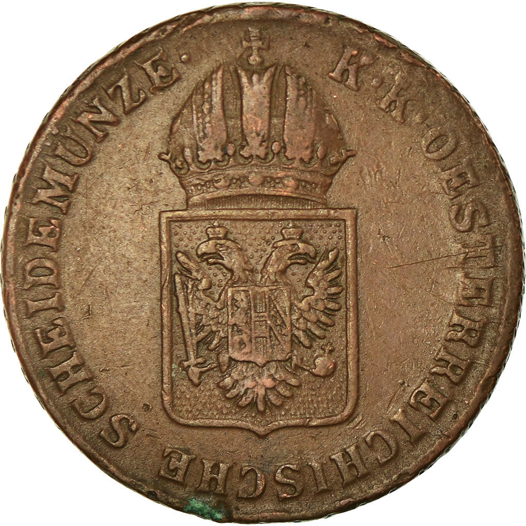 Coin, Austria, Franz II (I), Kreuzer, 1816, EF(40-45), Copper, KM:2113