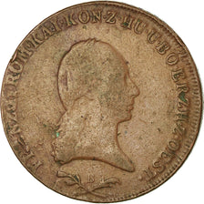 Monnaie, Autriche, Franz II (I), 6 Kreuzer, 1800, Kremnitz, TTB, Cuivre, KM:2128