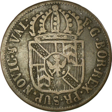 Coin, SWISS CANTONS, NEUCHATEL, 1/2 Batzen, 1789, Neuenburg, VF(30-35), Billon