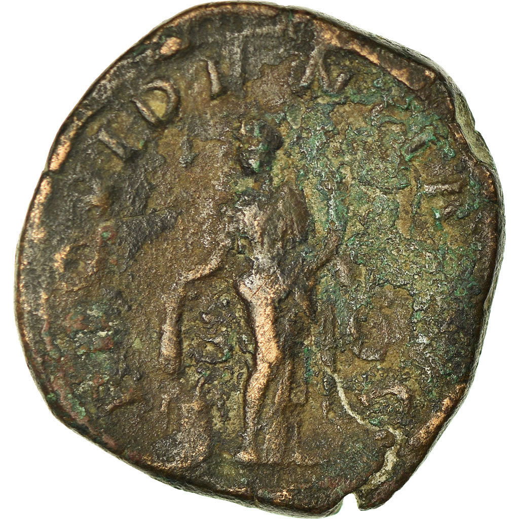 Coin, Severus Alexander, Sestertius, AD 232, Rome, VF(20-25), Bronze, RIC:642