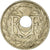 Coin, France, Lindauer, 25 Centimes, 1925, Trou Décentré, AU(50-53)