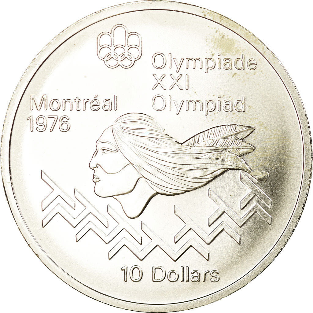 Coin, Canada, Elizabeth II, 10 Dollars, 1975, Royal Canadian Mint, Ottawa