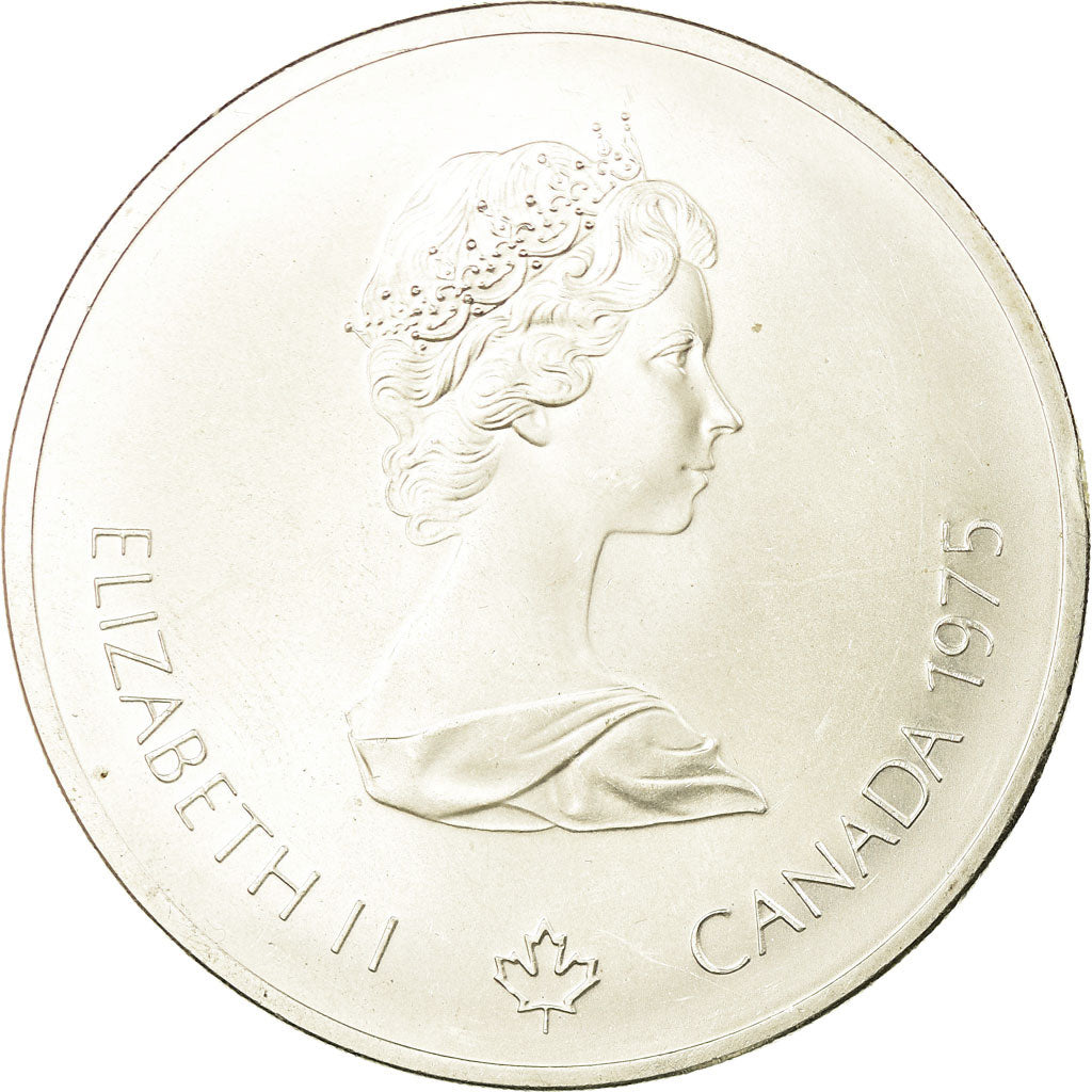 Coin, Canada, Elizabeth II, 10 Dollars, 1975, Royal Canadian Mint, Ottawa
