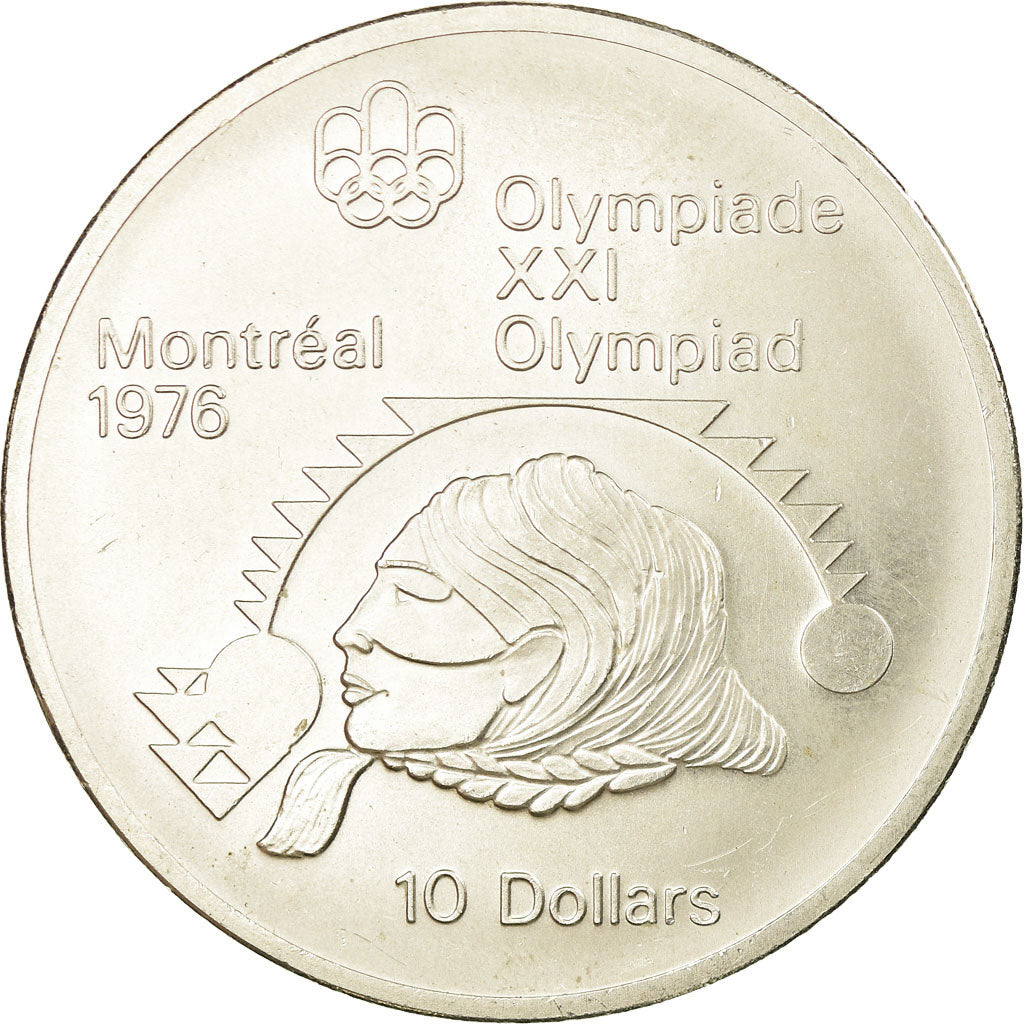 Coin, Canada, Elizabeth II, 10 Dollars, 1975, Royal Canadian Mint, Ottawa