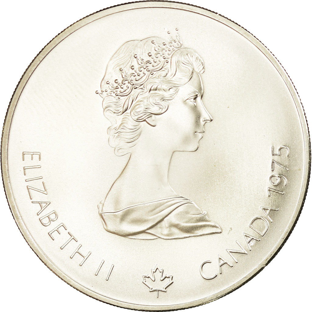 Coin, Canada, Elizabeth II, 5 Dollars, 1975, Royal Canadian Mint, Ottawa