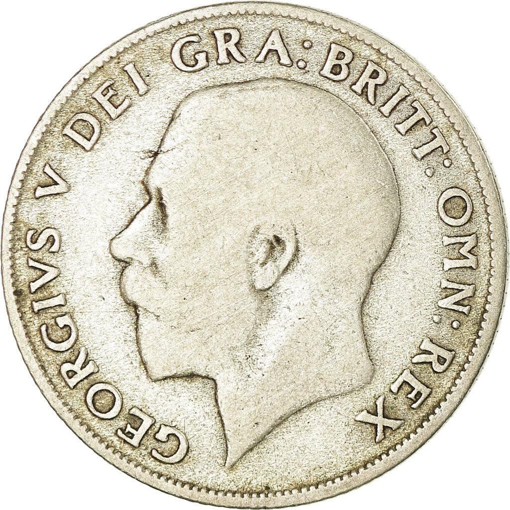 Coin, Great Britain, George V, Shilling, 1921, VF(20-25), Silver, KM:816a