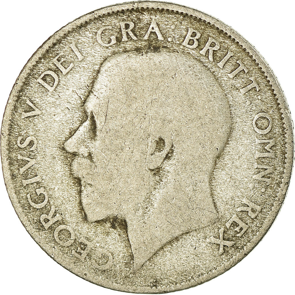 Coin, Great Britain, George V, Shilling, 1922, VF(20-25), Silver, KM:816a