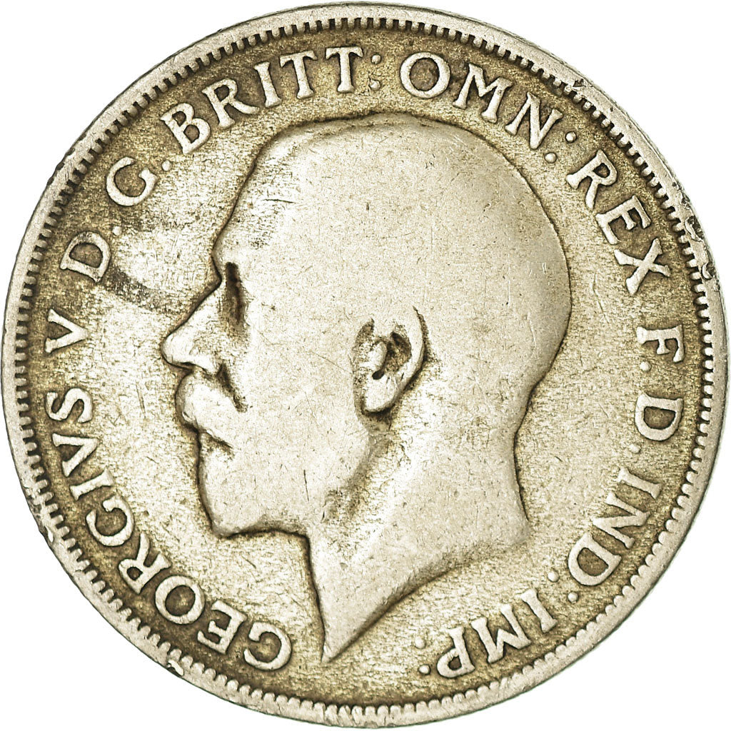Coin, Great Britain, George V, Florin, Two Shillings, 1920, VF(20-25), Silver