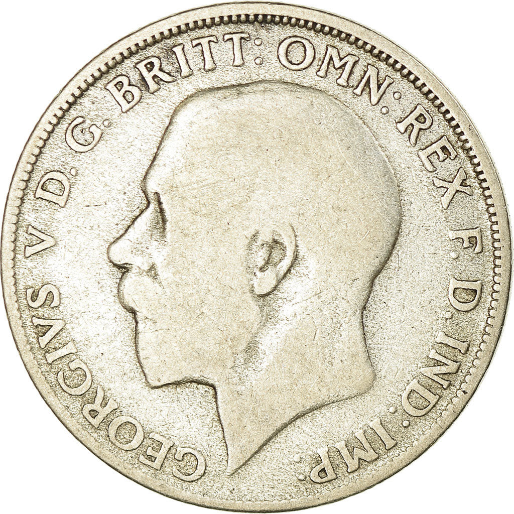 Coin, Great Britain, George V, Florin, Two Shillings, 1921, VF(20-25), Silver
