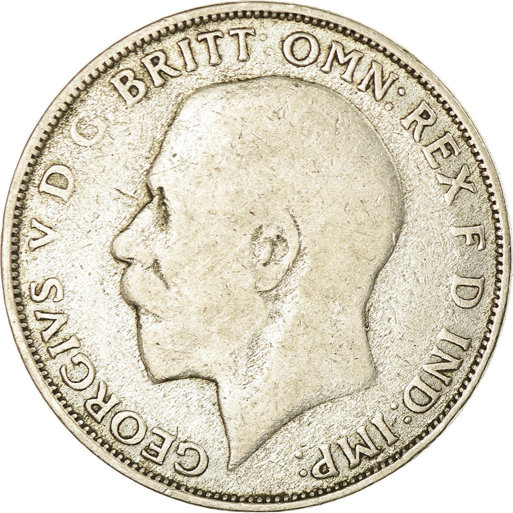 Coin, Great Britain, George V, Florin, Two Shillings, 1922, VF(20-25), Silver