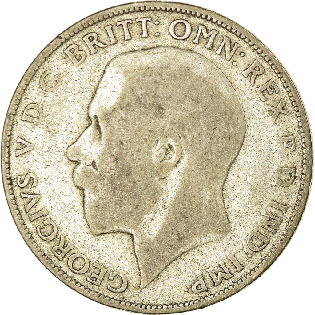 Coin, Great Britain, George V, Florin, Two Shillings, 1923, VF(20-25), Silver