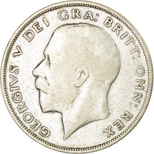 Coin, Great Britain, George V, 1/2 Crown, 1923, VF(30-35), Silver, KM:818.2
