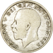Coin, Great Britain, George V, 1/2 Crown, 1920, VF(20-25), Silver, KM:818.1a