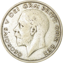 Münze, Großbritannien, George V, 1/2 Crown, 1928, S+, Silber, KM:835