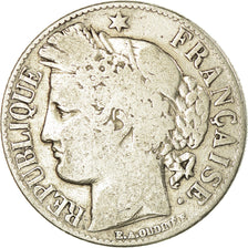 Monnaie, France, Cérès, Franc, 1888, Paris, TB, Argent, Gadoury:465a, KM:822.1
