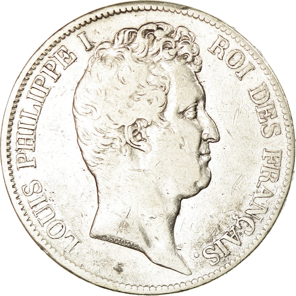 Coin, France, Louis-Philippe, 5 Francs, 1831, Bordeaux, VF(30-35), Silver