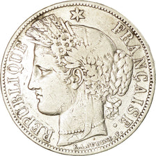 Coin, France, Cérès, 5 Francs, 1850, Paris, VF(30-35), Silver, KM:761.1