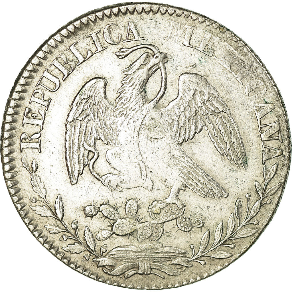 Monnaie, Mexique, 2 Reales, 1826, Zacatecas, TTB, Argent, KM:374.12