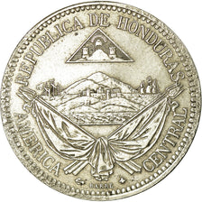Coin, Honduras, 1/2 Réal, 1871, Paris, AU(50-53), Copper-nickel, KM:32