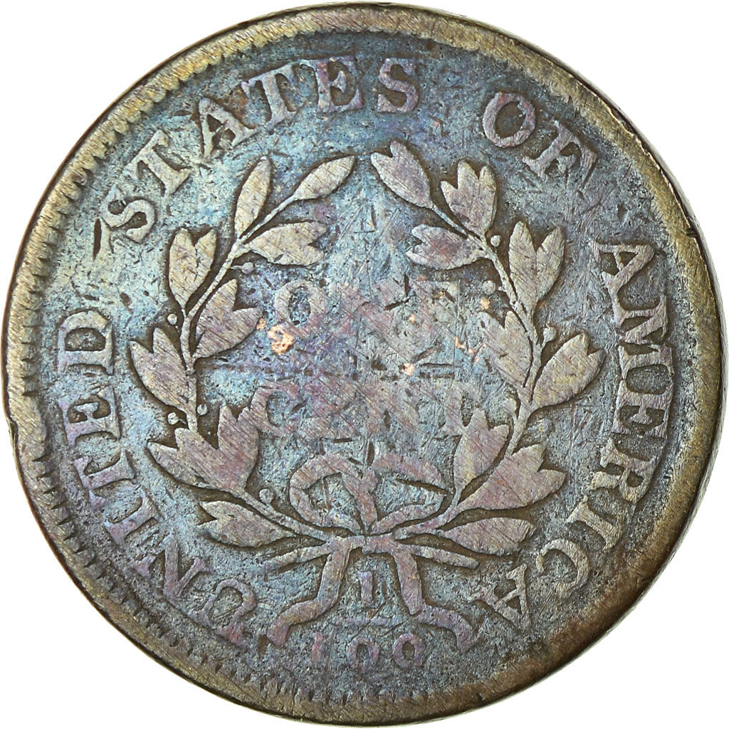 Monnaie, États-Unis, Draped Bust Cent, Cent, 1798, U.S. Mint, B, Cuivre, KM:22
