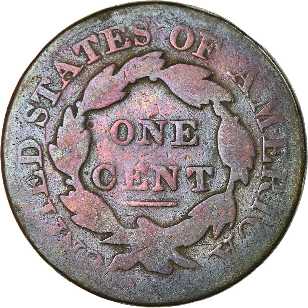 Munten, Verenigde Staten, Coronet Cent, Cent, 1827, U.S. Mint, Philadelphia, FR