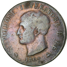 Moneda, Estados italianos, KINGDOM OF NAPOLEON, Napoleon I, Soldo, 1807