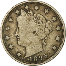 Munten, Verenigde Staten, Liberty Nickel, 5 Cents, 1895, U.S. Mint