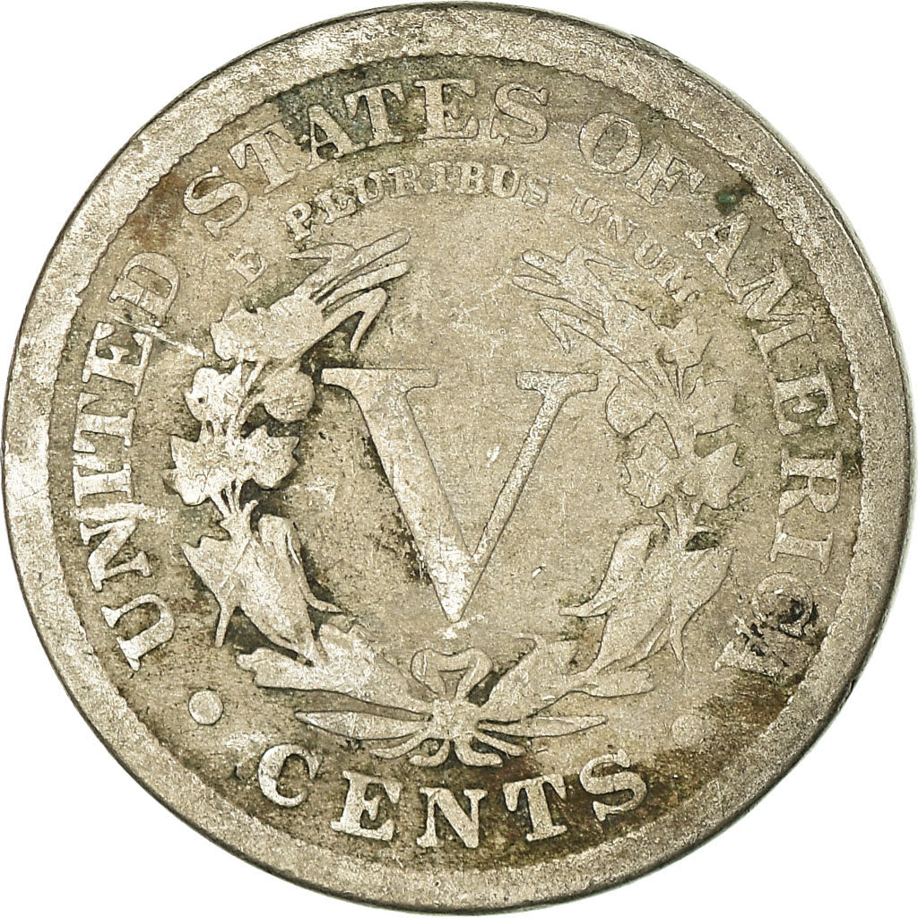 Munten, Verenigde Staten, Liberty Nickel, 5 Cents, 1911, U.S. Mint